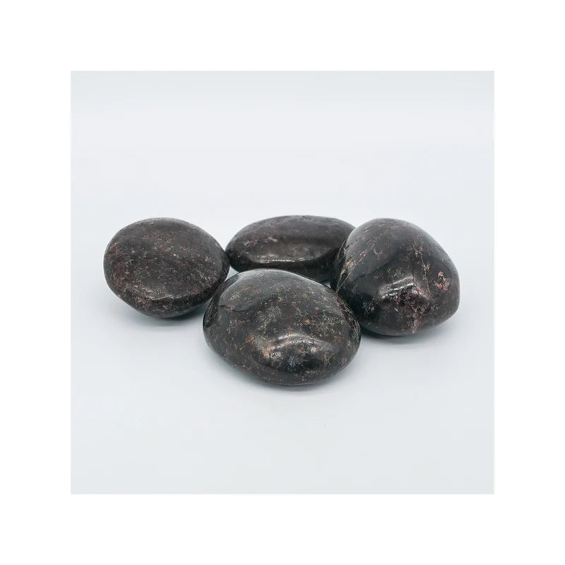 Wholesale Natural Chakra Reiki Healing Crystals Garnet Palm Stone for Feng Shui
