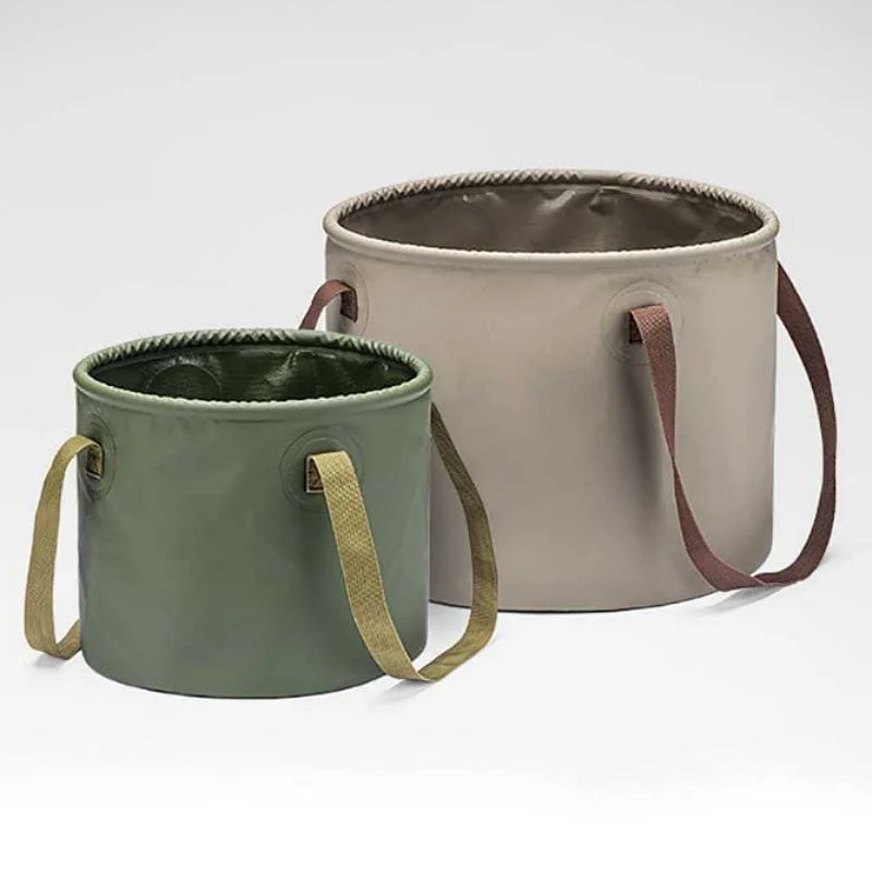 Portable PVC Fishing Bucket Collapsible Water Bucket Folding Water Outdoor Camping Water Bucket