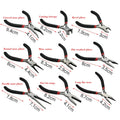 Mini Pliers Diagonal Pliers Round Bent Needle Nose CutterDIY Small Jewelry Pliers Tools