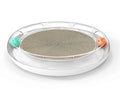 Double Cat  Corrugated Scratch Board Cat Toy Happy Turntable With Rining Ball