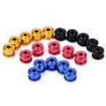 Litepro 4/5PCS Bicycle Chain Rings Bolt Aluminum Single Speed Disc Ultra Light Chainrings Screw for Bicycle Crank
