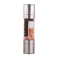 2 in 1 Salt and Pepper  Acrylic Metal Pepper  Salt