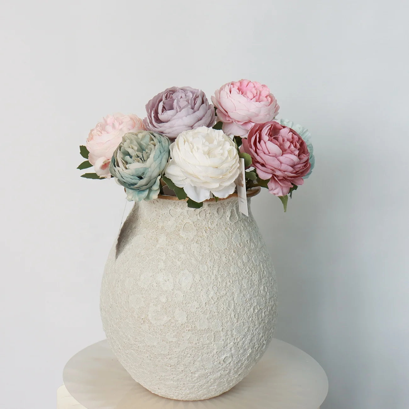TG065 Wedding Home Decoration Flower Rose Single Tea Rose Poney Home Decoration Wedding Props Hand Bouquet Camellia