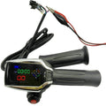HALF Throttle 24v36v48v60v72v+GPS+LED Display+Switch/Lock Rolling Grips Accelerator for Electric Bike MTB Tricycle Scooter PART