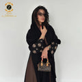 Zaynab Turkey Fashion Abaya Wholesale Beaded Luxury Dubai Hooded African Ankara Dress Turkey Fashion Jalabiya