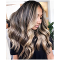 Hot Selling Lovely Unprocessed Raw Hair Highlights Brown Blonde Color Body Wave Hair Extensions Lace Front Wigs