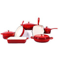Cast Iron Enamel Dutch Oven Pot Color Mini Oval Sauce Cooking Customized Logo Non Stick Cookware Sets Wholesale for Kitchen