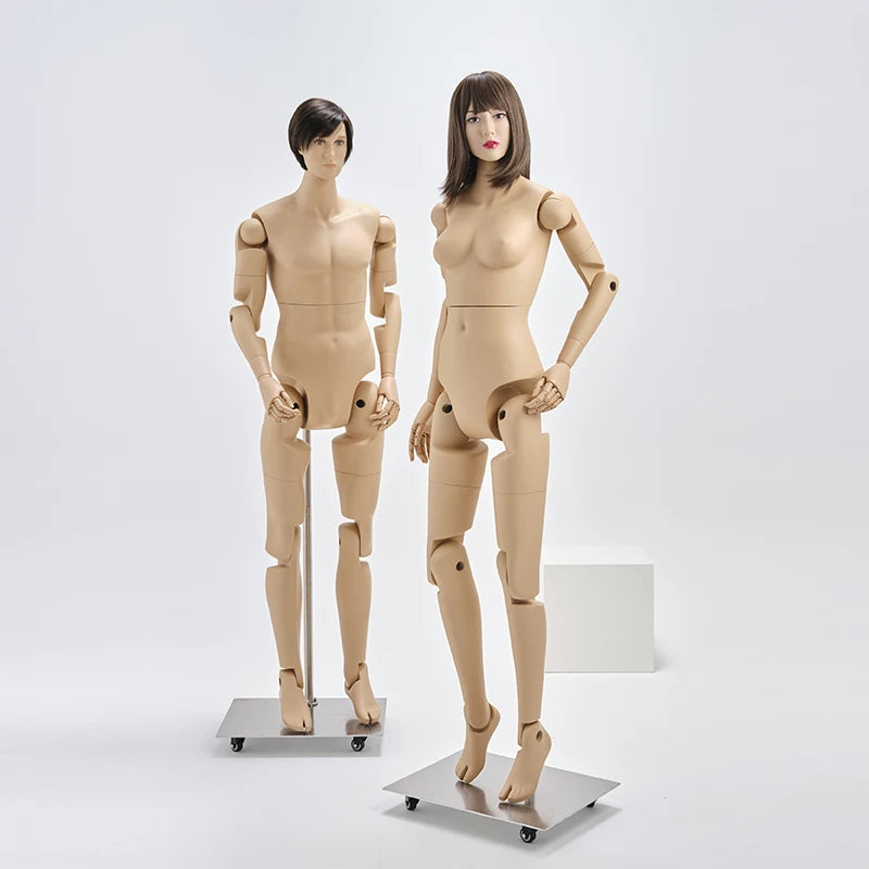FBH  Robot Mannequin Doll Fiberglass Full Body Flexible Mannequins for Sale Cheap Price Adjustable Mannequins Doll
