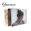 Portable Textile Stretch Tension Fabric Display Banner Signs Advertising Exhibition Decorative Booth Trade Shows Backdrop Stands