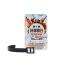 Qualisub Personalized 3mm MDF Single Side Luggage Tag Sublimation Luggage Tag Blanks Custom Luggage Tag for Sublimation