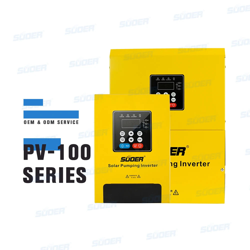 Suoer 11kw 15hp 380v 3 Phase Water Solar Pump Inverter with Good Price