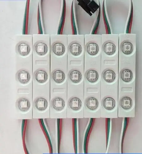 High Brightness LED RGBIC Modules Light DC 12V Waterproof Commercial Advertising Sign SMD 5050 LED Module Light IC SM16703P