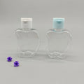 Round Shape 60ml PET Plastic Bottle with Pump Sprayer for Skincare & Liquid Soap Screen Printed Custom Colors