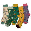2023 Hot Sale 100% Cotton Mens Dress Socks Colorful Funny Animals Puffer Fish Turtle Squid Giraffe Tube Socks Cute Unisex Socks
