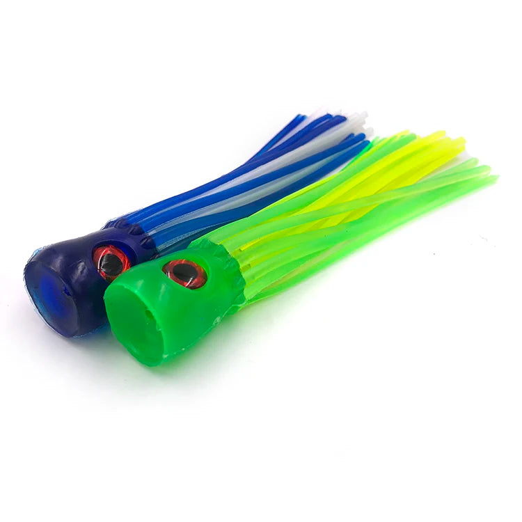 Hot Sale 6inch Wholesale Soft Chugger Pesca Fishing Lures Tackle Marlin Teaser Accessories Trolling Lures