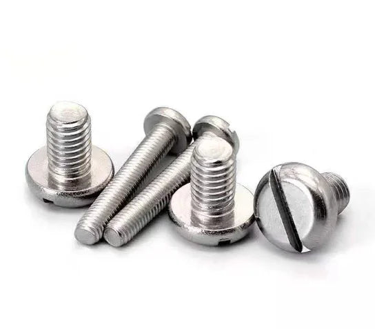 M5 M6 M8 M10 304 Stainless Steel Slotted Round Pan Head Bolts Screws