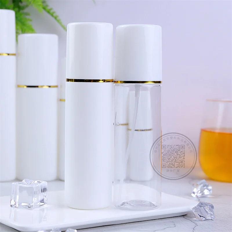 30ml-200ml Big Cap Spray Bottle Empty HDPE Plastic Bottles 100pcs MOQ for Pet Cosmetic Hair Oil