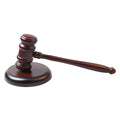 Handcrafted Judge Law Lawyer Auctioneer Gavel Wooden Hammer Mallet Round Block Set Office Desk Accessories Decor