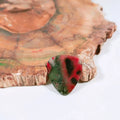 DIY Custom Logo Music Instruments Accessories African Blood Stone Gemstone Guitar Picks Colorful