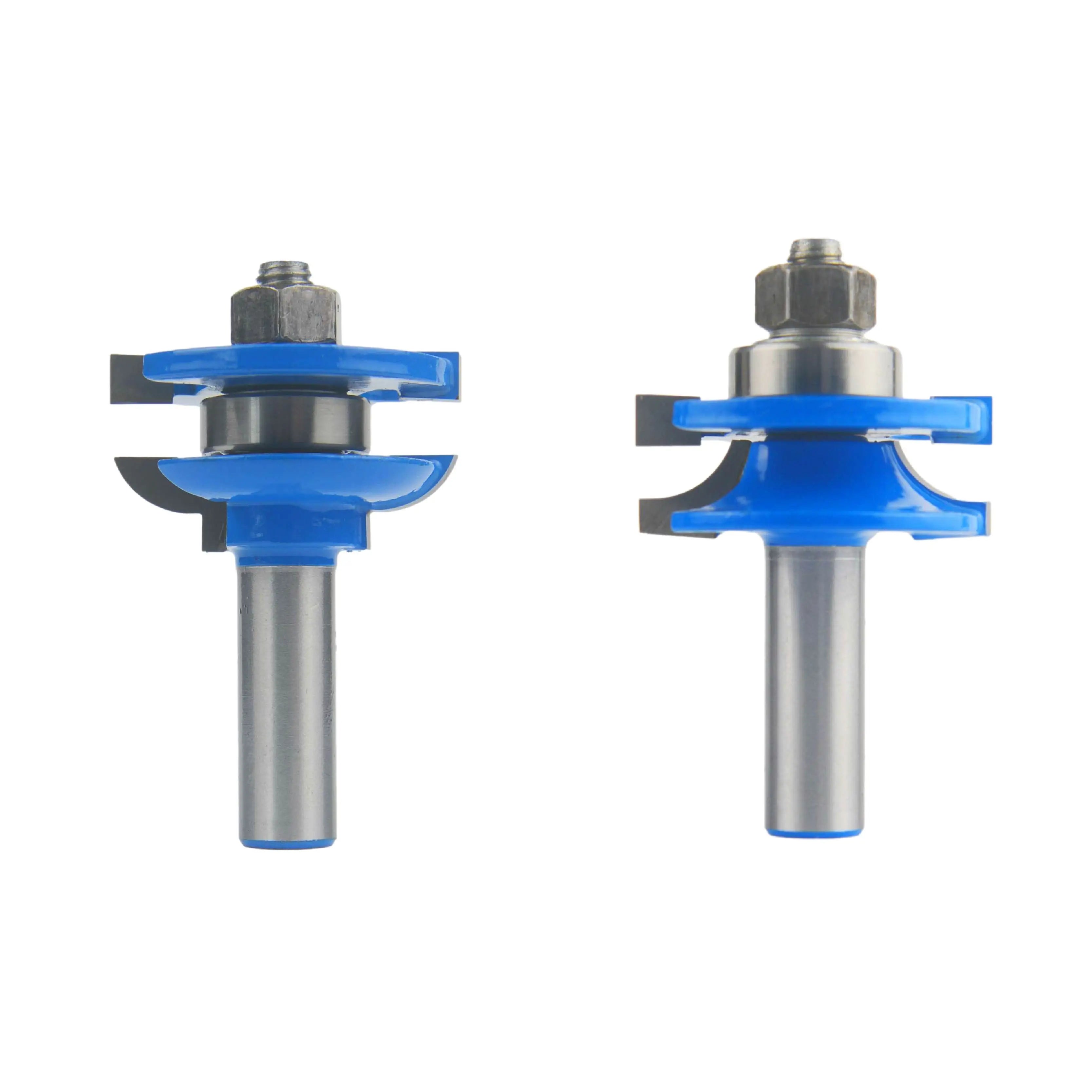 Stile&Rail Set Router Bits Set Milling Cutter Solid Carbide End Mills CNC Router Bit Wood Medium Carbon Steel OEM CE ISO