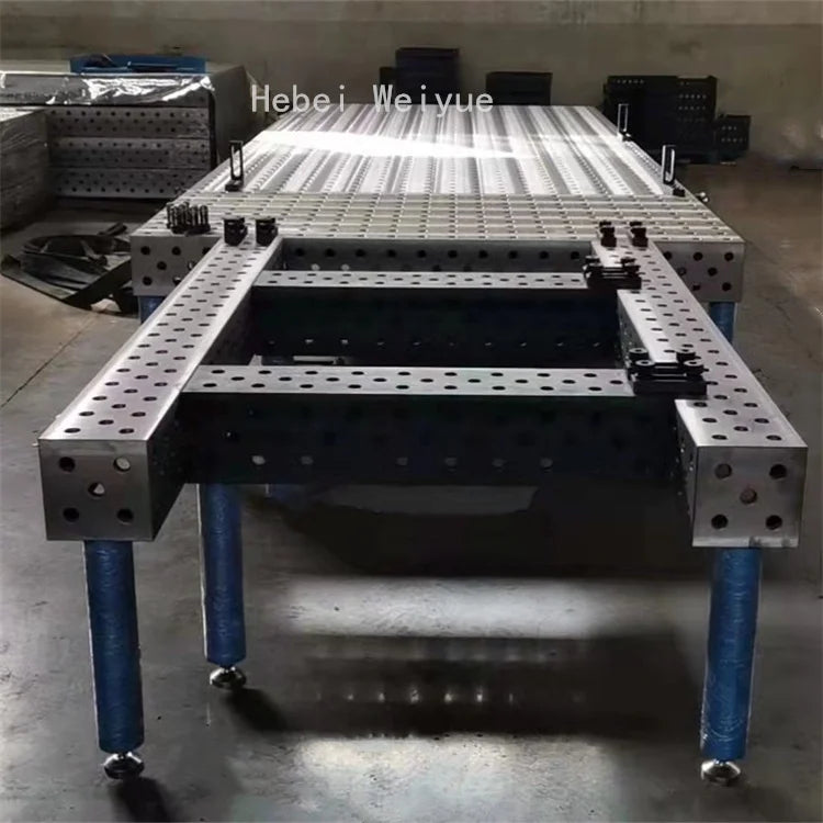 High Efficient Welding Platform Heavy Duty Cast Iron 3D Welding Table D16 D28