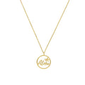 Wholesale Fine Stainless Steel Aloha Necklace Gold Plated Coconut Palm Tree Pendant Ocean Vibes Bohemia Jewelry Party Beach QYRY