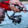 Histar MS-X Series Blue 2.4m Medium Fast Action EVA Handle Full Carbon High Strength Spinning Fishing Rod Competition Lake