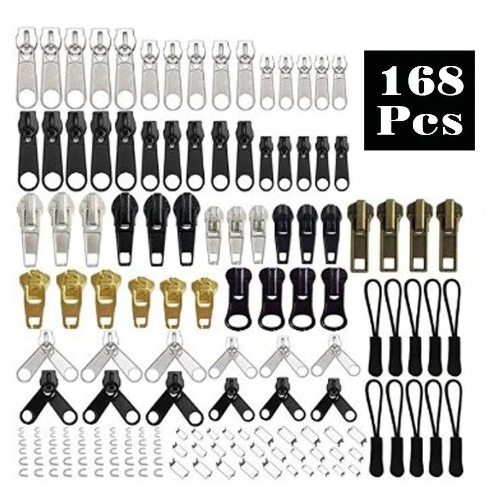 Wholesale 4.5 Inch Top Cutting Pliers Combination Zipper Repair Kit Zinc Alloy Nylon Double-Sided Zipper Puller Zipper Sliders