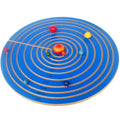 Wooden Preschool Educational Toys New 9 Planets Solar System Montessori Kids Toys Montessori Solar System Toys