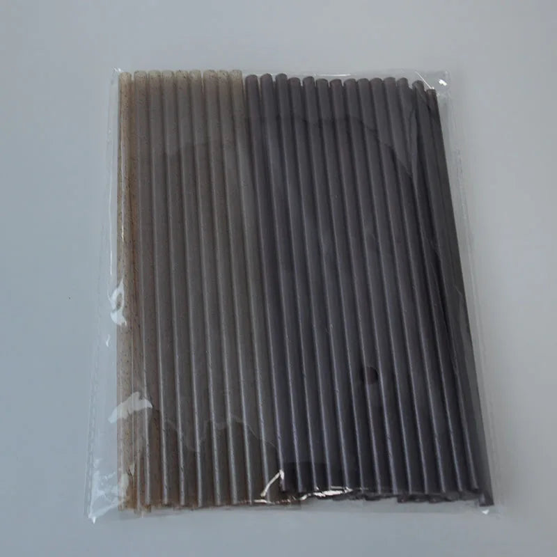 Wholesale Biodegradable Organic Natural 20cm Jumbo Boba Tea Fiber Straw Reusable Drinking Bamboo Straw