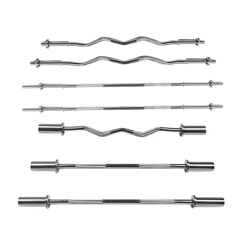 Olympus 20kg Dumbbell Bar 2.2m Chrome Alloy Steel Barbell for Home Gym Fitness Training MegaBDM
