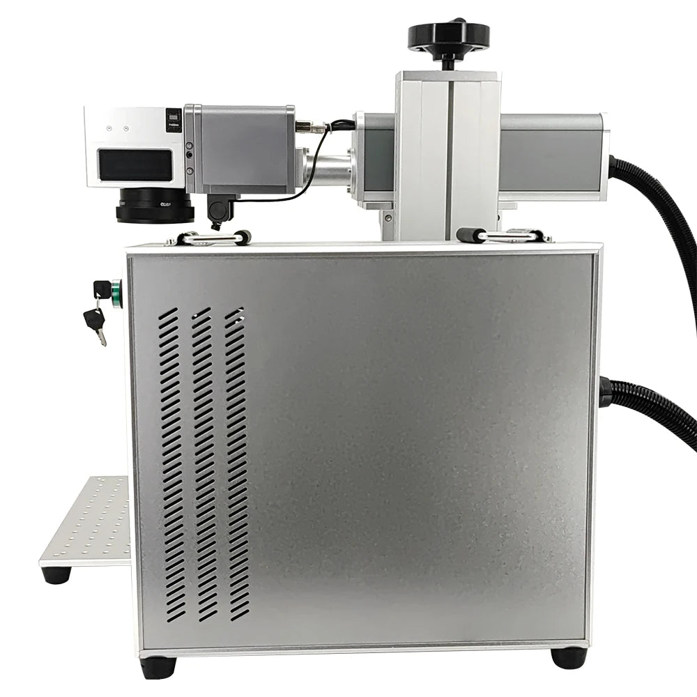 FOCUSLASER 20W 30W 50W 100W CE Certified Air-Cooled High Productivity Portable 3D Fiber Laser Marking Machine DXF/BMP/PLT/AI/DWG