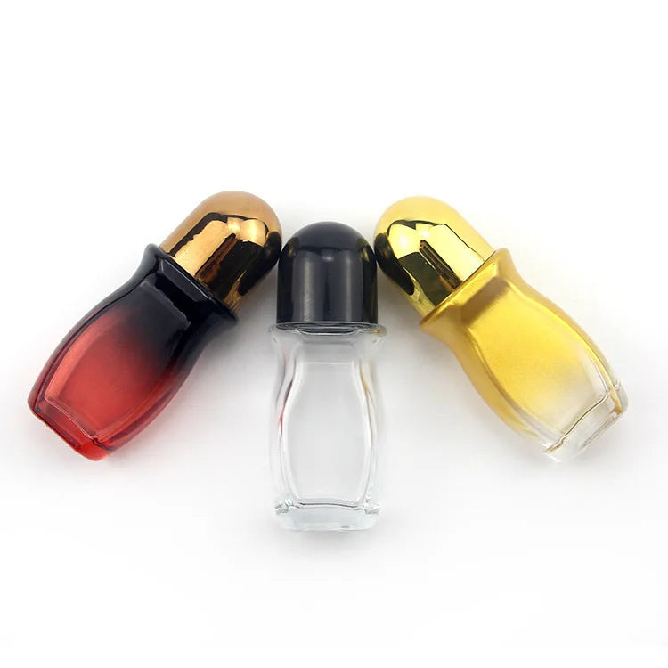 For Sale 30ml 50 ml Refillable Empty Glass Roll on Deodorant Bottles Roller Ball Essential Oil Medicine Oil Bottle