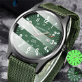 2022 New Fashion Man Watches Luminous Hands Clock Casual Sports Date Quartz Wristwatch Luxury Men Nylon Watch Relogio Masculino