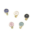 Dream Love Moon Star Earrings Ring Necklace Three-Piece Set