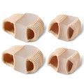Toe Splitter Thumb Valgus Big Foot Bone Overlap Separating Fiber Double Hole Toe Covering Orthosis