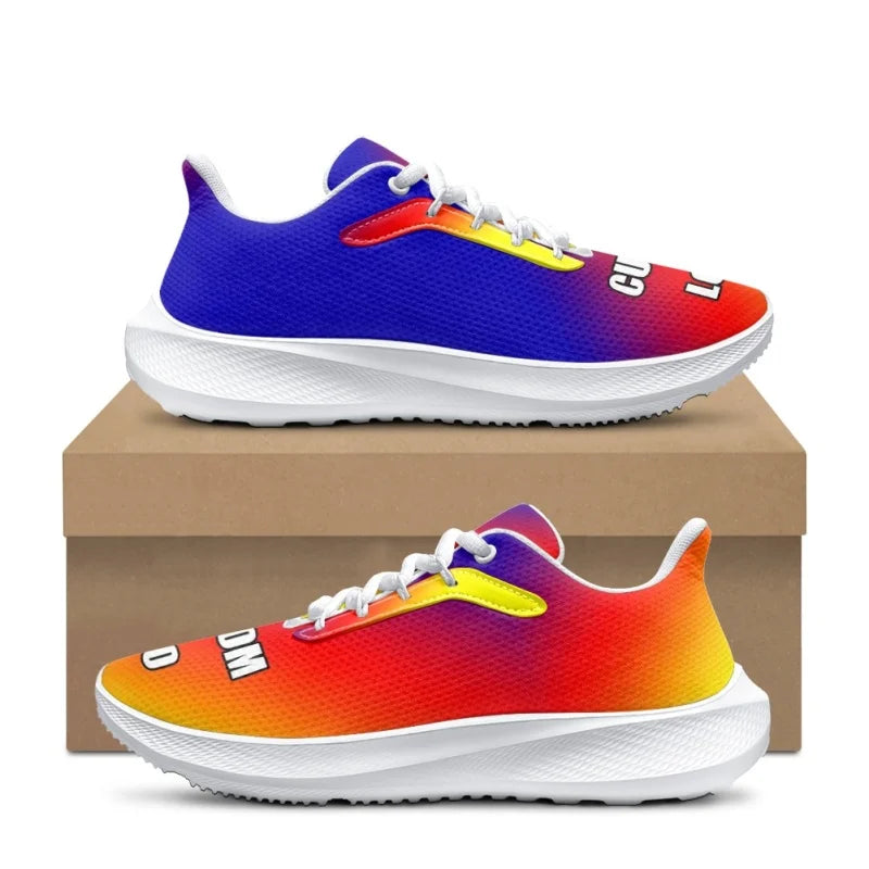 Wholesale Custom Logo Men's Mesh Basketball Shoes Hot Style Lace-Up Sneakers for Autumn and Winter Hot Dropshipping