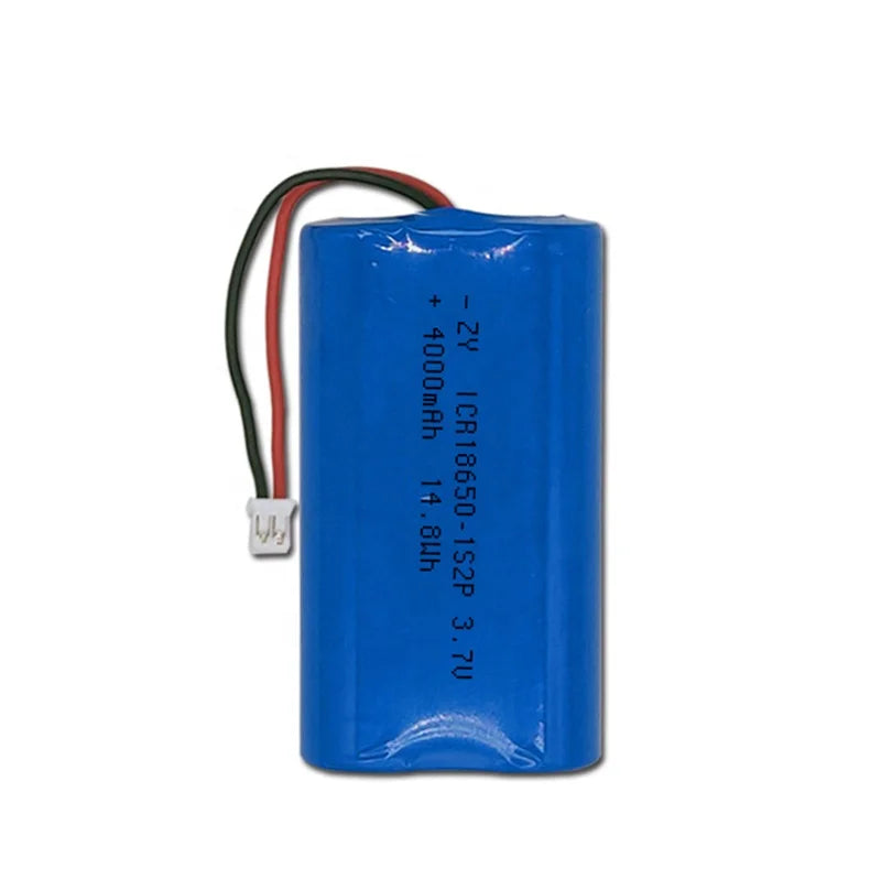 3.7V 4000mAh 18650 2P Lithium Ion Battery Pack