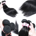 Originaleuwellty Long 50 Hair Bundles Wave Good Quality Bundles Hair Vendors Brazilian Bundle Deal and Frontal Silky Straight