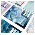 Creative Oil Painting Series School Student Block Sticky Notes Landscape Wholesale Memo Pad Index Label Stationery Customize