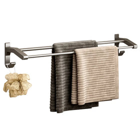 Bath Bathroom Drying Bath Towel Rack Bathroom Accessories Set Bathroom Accessories Wall Mounted Hardware Set Towel Hook