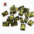 Baifu Jewelry Loose Gemstone Machine Cut Olive Baguette Cubic Zirconia for Jewelry