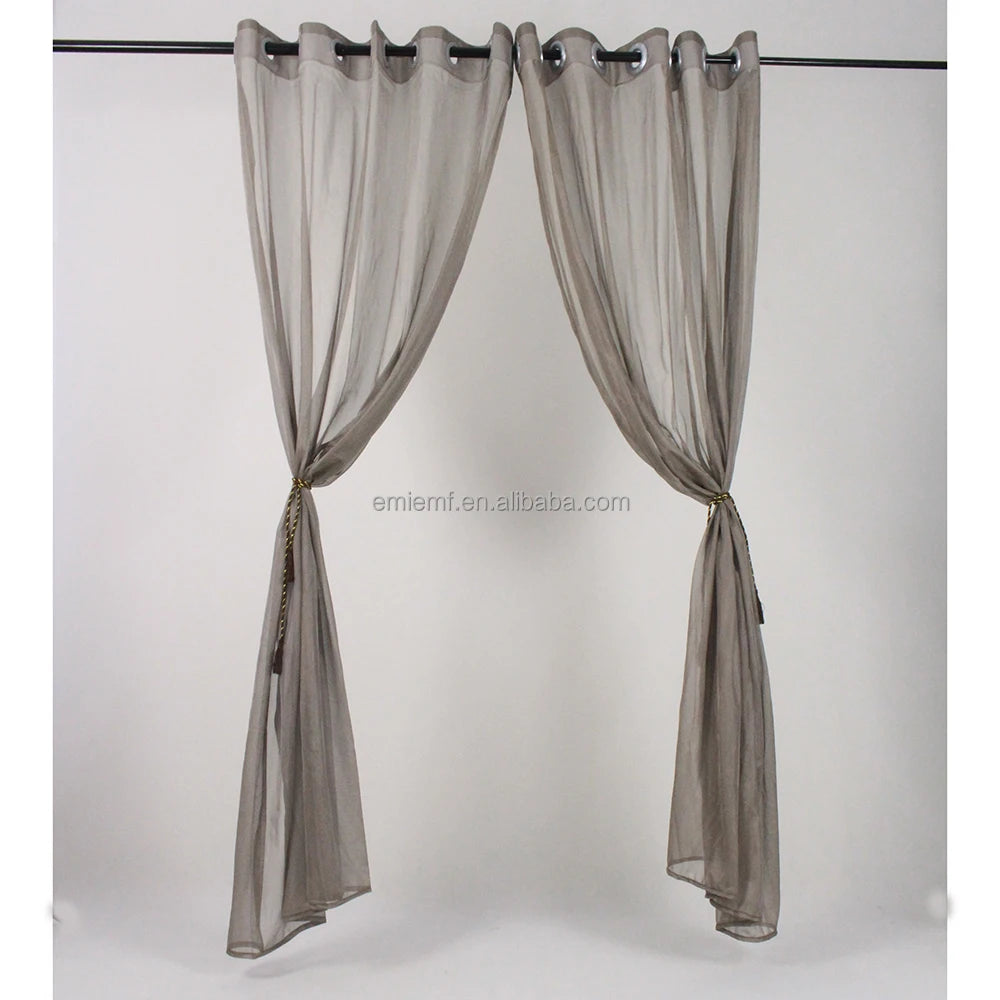 BLOCK EMF Curtains With 100% Silver Fiber Mesh Material for Radiation Shield