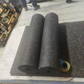 High Elasticity Gym Rubber Coil Flooring for Significantly Shock Absorption Effect