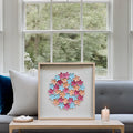 Wholesale Eco-Friendly Waterproof Plastic Framed Shadow Box Decorative Painting Art for Home Decor