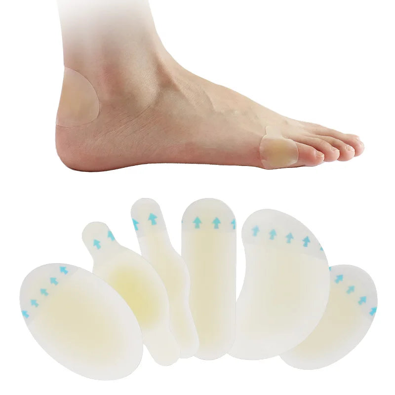 Waterproof Blister Pad Heel Patch Hydrocolloid Patch for Callus Protection Anti Rubbing Shoe Guard