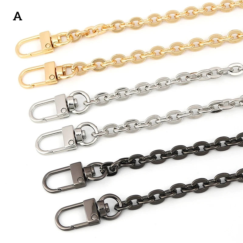 Bag Chain Shoulder Strap Luggage Hardware Metal O Type Chain Crossbody Bag Strap Chain Diy Accessories