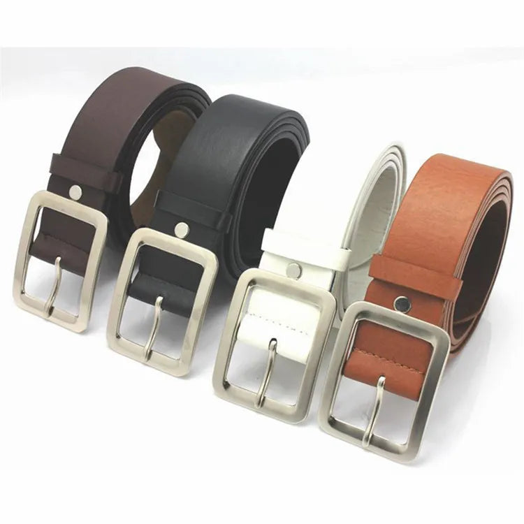 Men's Leisure PU Needle Buckle Belt