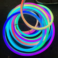 RGB Neon Light 6*12mm Side Emitting Bendable Neon Light Strip SMD 3838 120LEDs/m RGB Changing Color 5m/roll Flex Led Neon Light