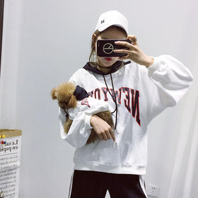Wholesale NEW YORK Dog and Owner Matching Clothes Hoodies Set